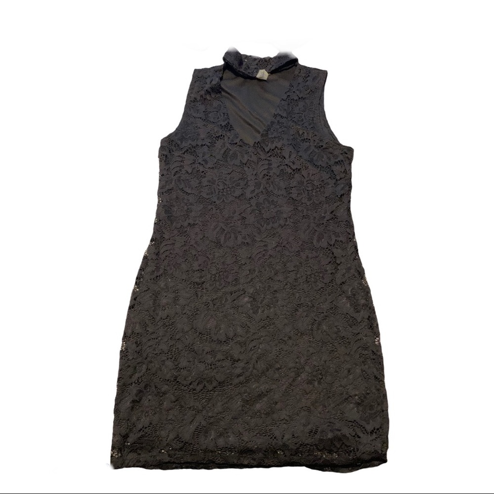 Black Lace Dress